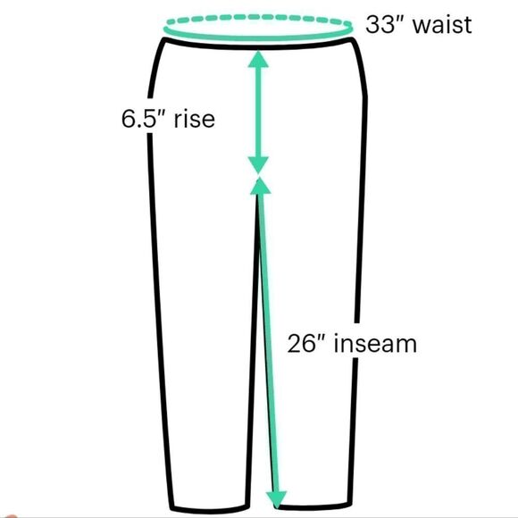 Gloria Vanderbilt Black Jeans - Picture 3 of 3